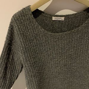 Equipment ribbed sweater